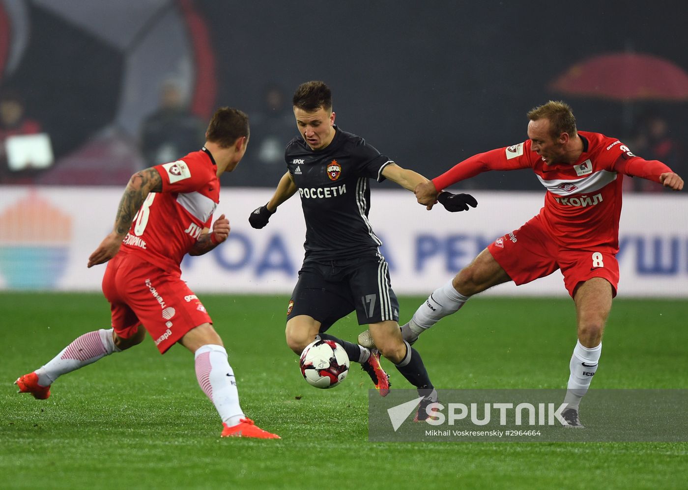 Russian Football Premier League. Spartak vs. CSKA