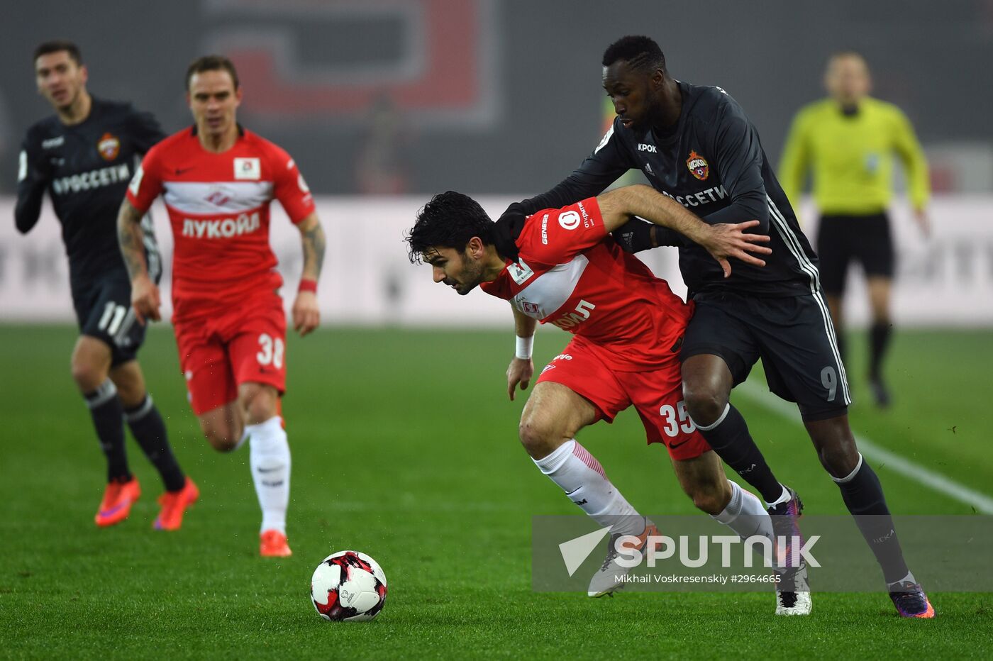 Russian Football Premier League. Spartak vs. CSKA