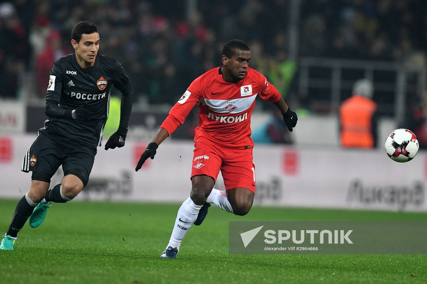 Russian Football Premier League. Spartak vs. CSKA