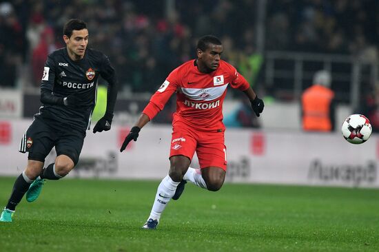 Russian Football Premier League. Spartak vs. CSKA