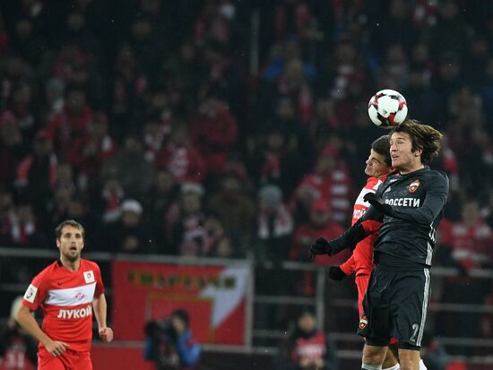 Russian Football Premier League. Spartak vs. CSKA