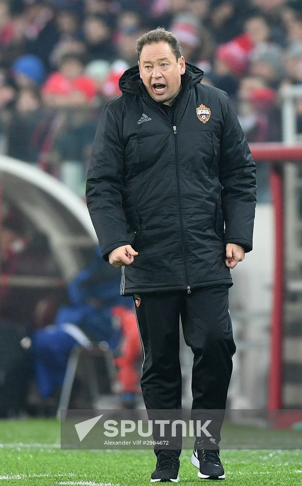 Russian Football Premier League. Spartak vs. CSKA