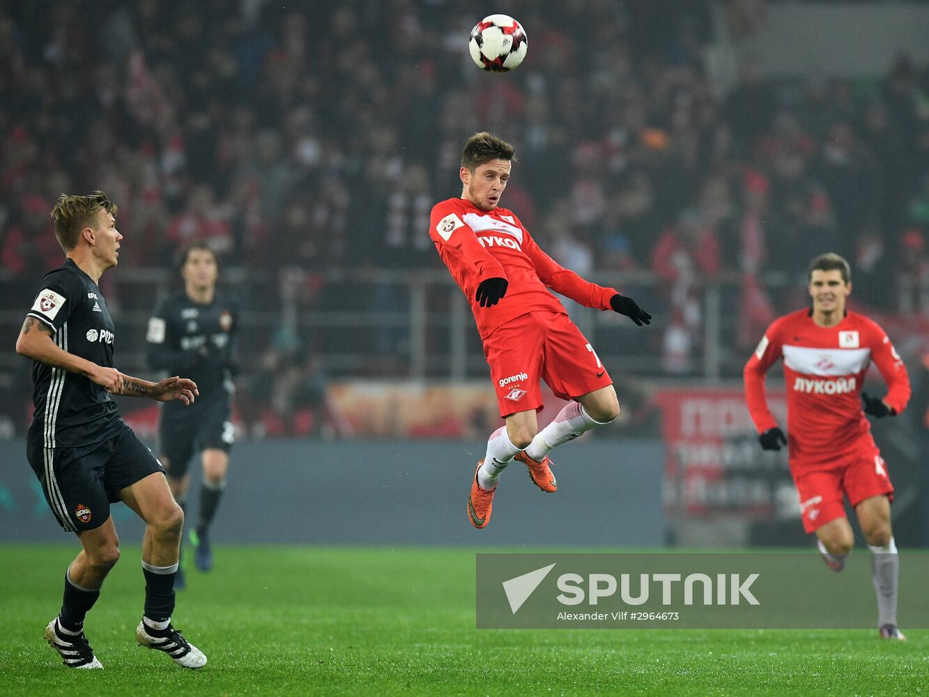 Russian Football Premier League. Spartak vs. CSKA