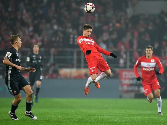 Russian Football Premier League. Spartak vs. CSKA