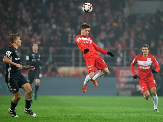 Russian Football Premier League. Spartak vs. CSKA