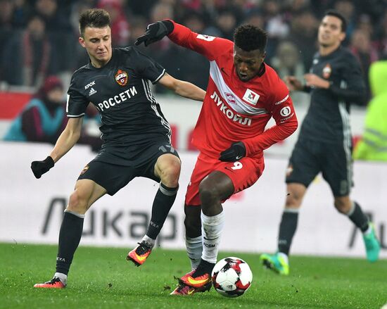 Russian Football Premier League. Spartak vs. CSKA