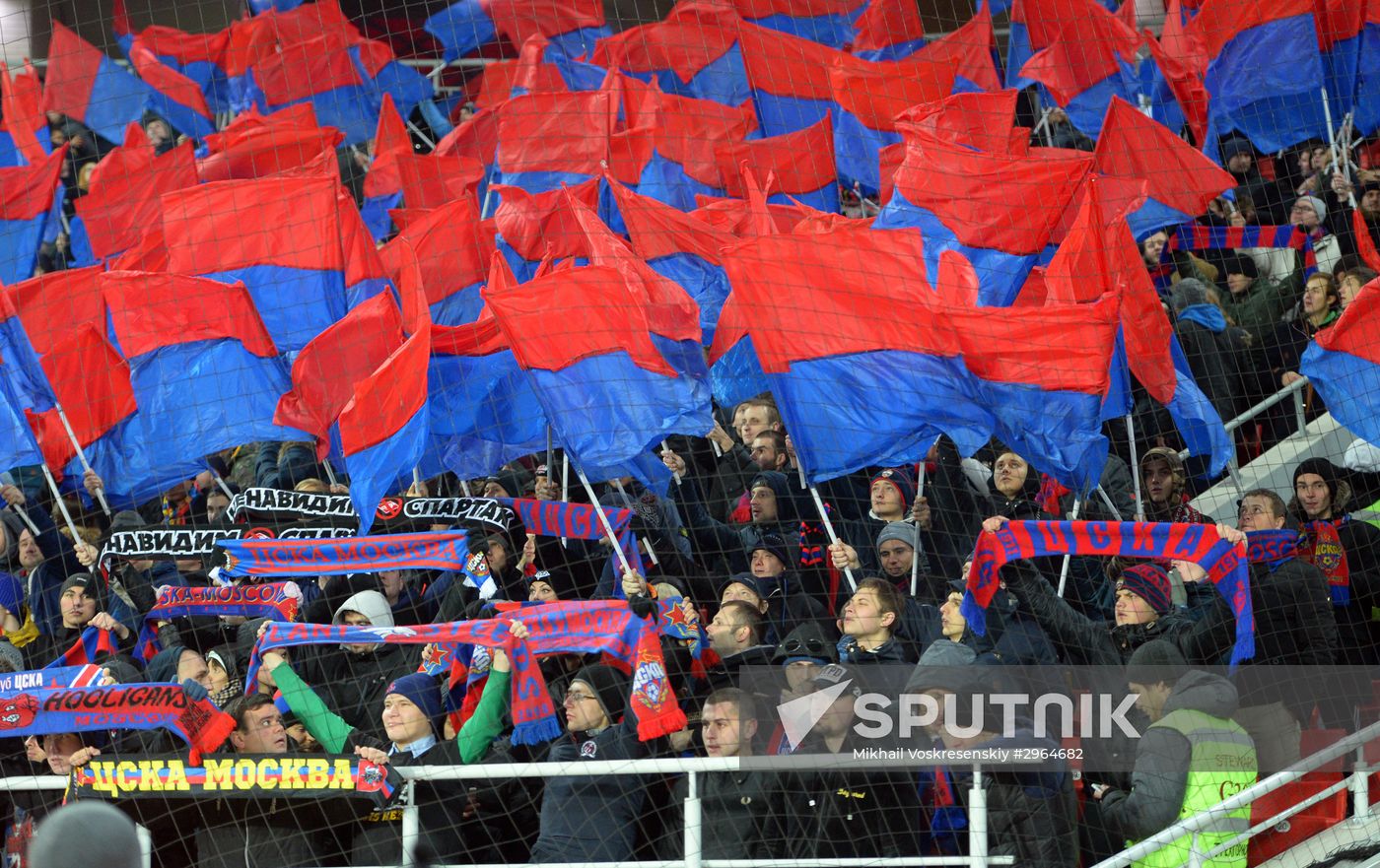 Russian Football Premier League. Spartak vs. CSKA