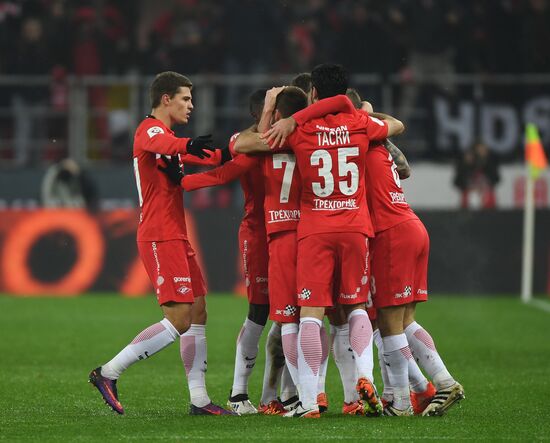 Russian Football Premier League. Spartak vs. CSKA