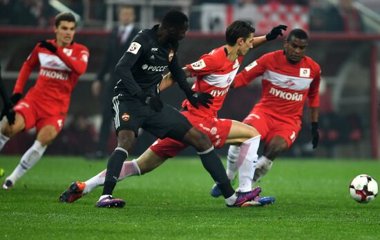 Russian Football Premier League. Spartak vs. CSKA