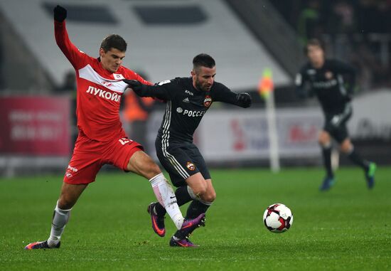 Russian Football Premier League. Spartak vs. CSKA