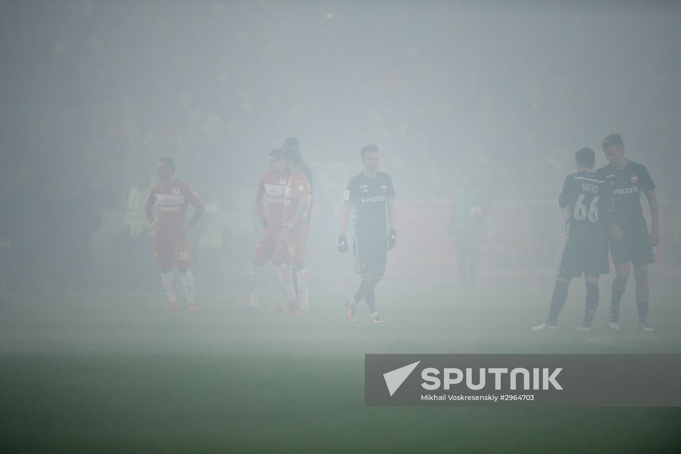 Russian Football Premier League. Spartak vs. CSKA