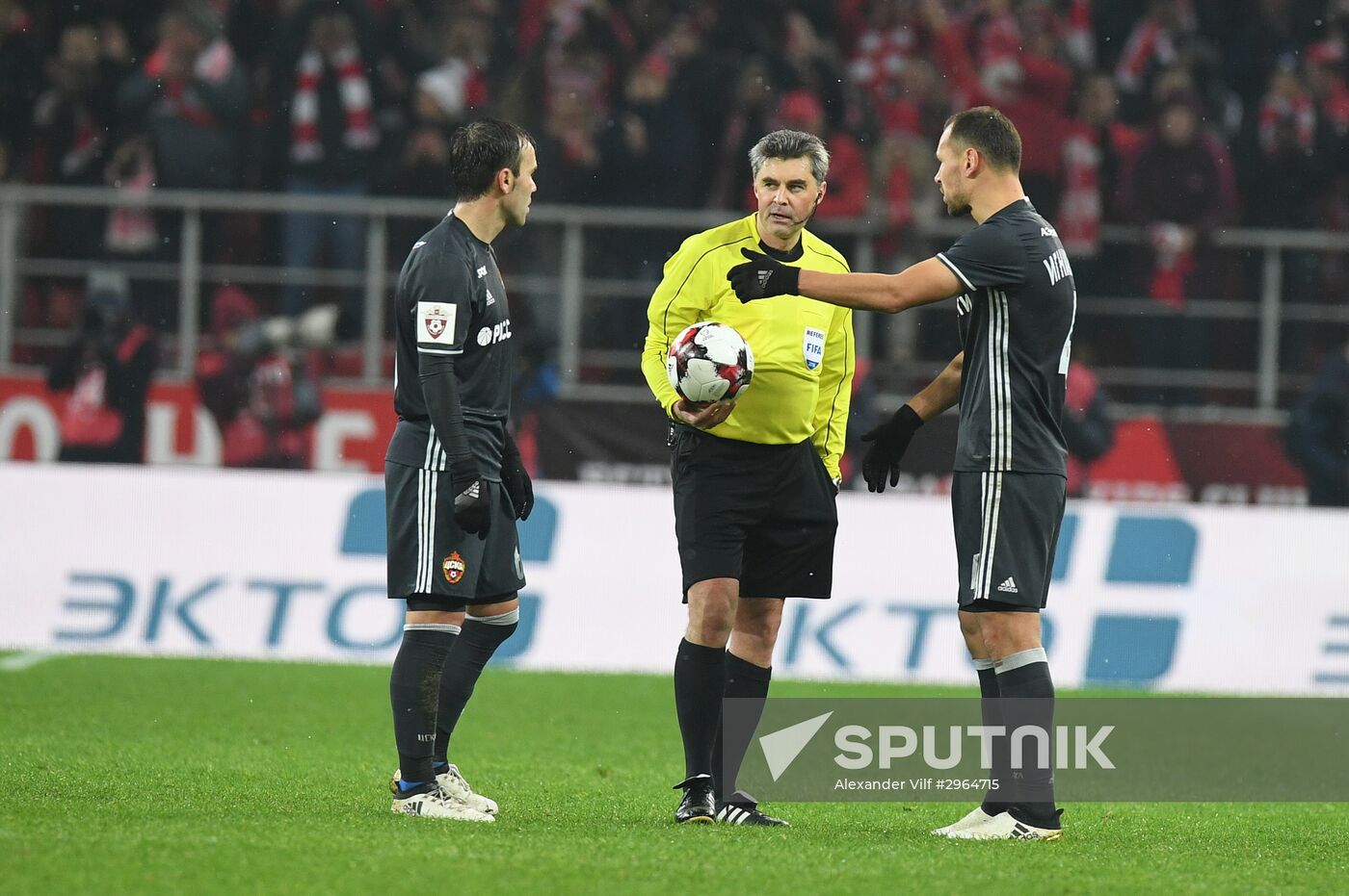 Russian Football Premier League. Spartak vs. CSKA