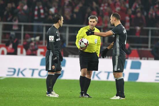 Russian Football Premier League. Spartak vs. CSKA