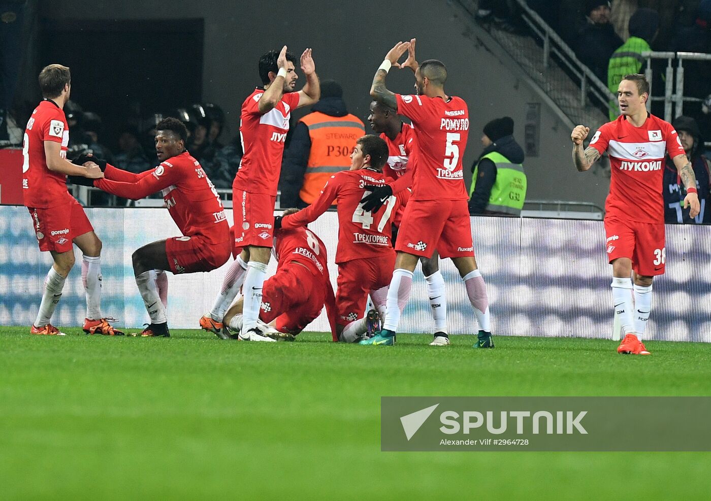Russian Football Premier League. Spartak vs. CSKA