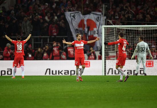 Russian Football Premier League. Spartak vs. CSKA