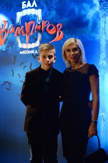 Premiere of Roman Polanski's 'Dance of the Vampires' musical