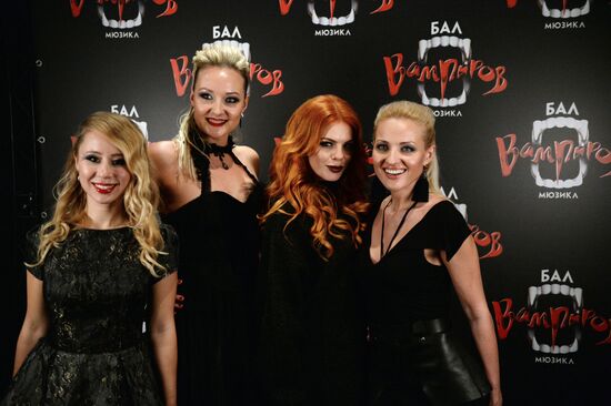 Premiere of Roman Polanski's 'Dance of the Vampires' musical