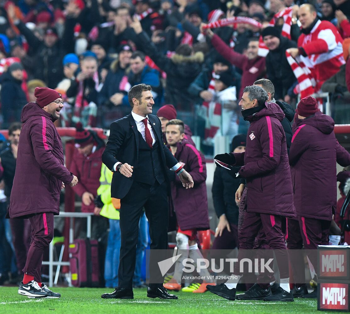 Russian Football Premier League. Spartak vs. CSKA