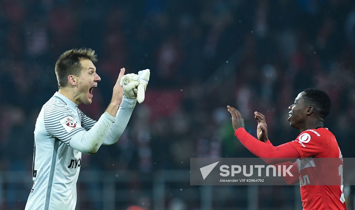 Russian Football Premier League. Spartak vs. CSKA