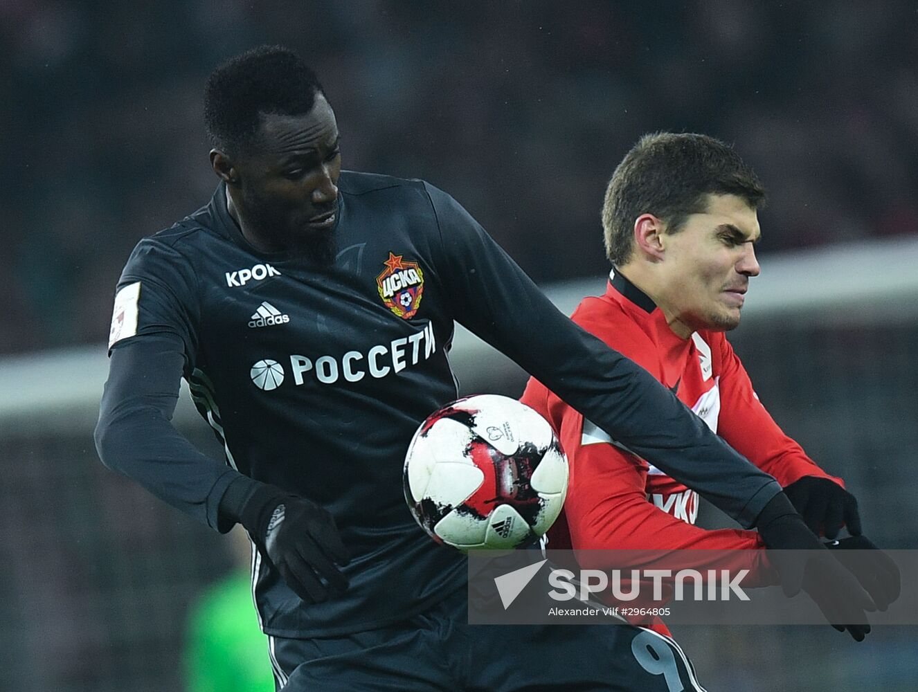 Russian Football Premier League. Spartak vs. CSKA