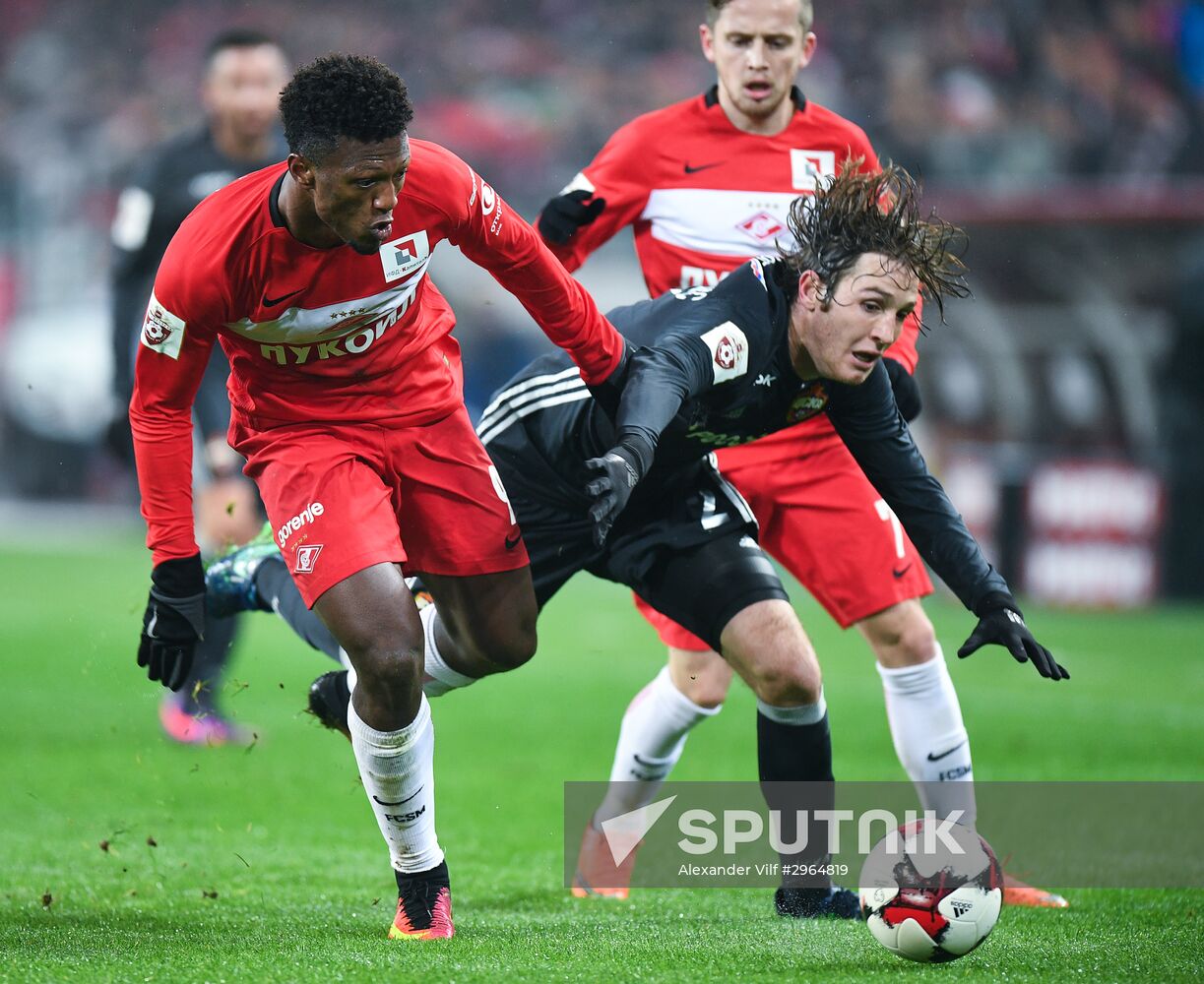 Russian Football Premier League. Spartak vs. CSKA