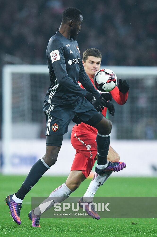 Russian Football Premier League. Spartak vs. CSKA