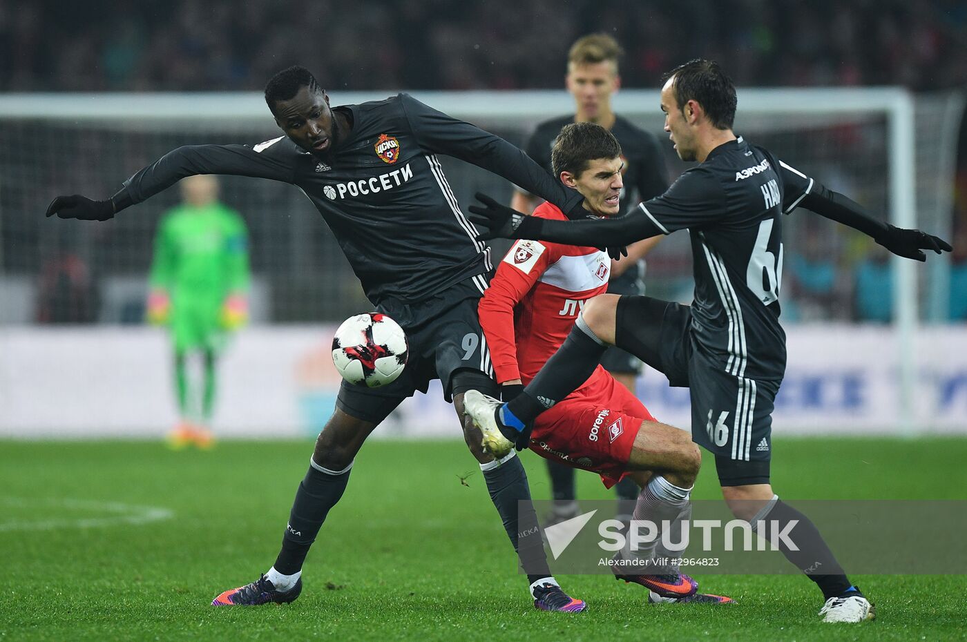 Russian Football Premier League. Spartak vs. CSKA