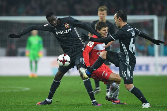 Russian Football Premier League. Spartak vs. CSKA