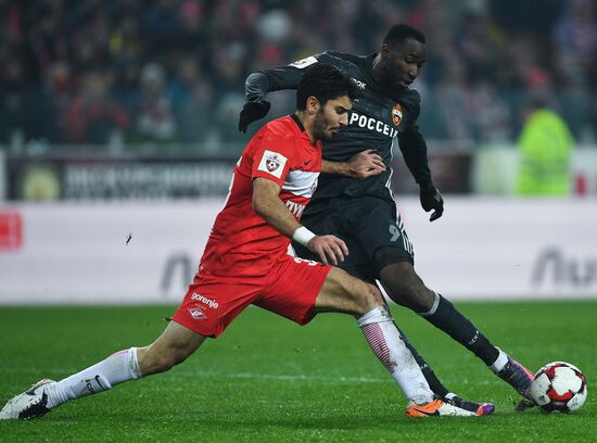 Russian Football Premier League. Spartak vs. CSKA