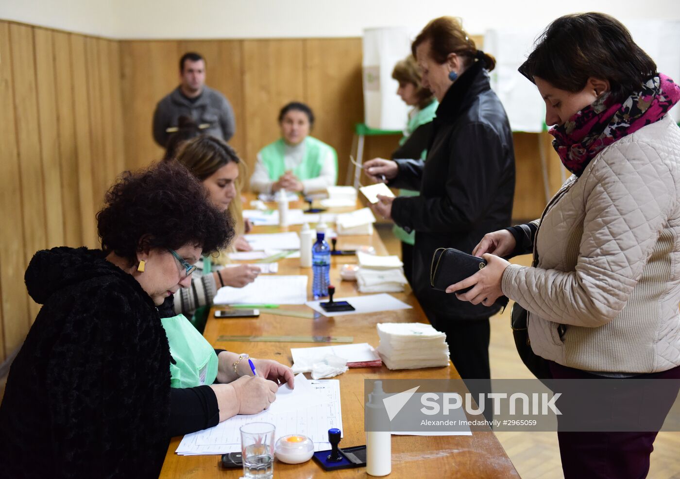 Parliamentary election run-off in Georgia