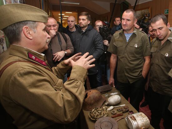 Jerzy Tyc, chairman of Kursk Polish military and patriotic society, visits Moscow Region