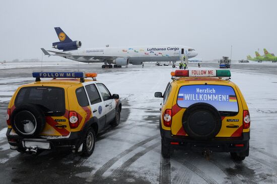 Lufthansa Cargo begins flights via Novosibirsk airport