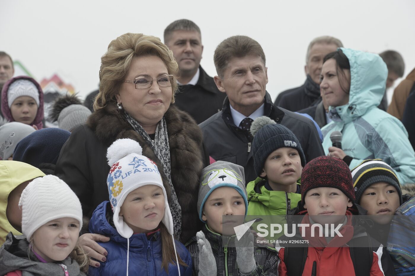 Russian Federation Council Speaker Valentina Matviyenko visits Sakhalin region
