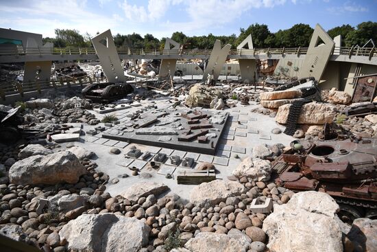 Countries of the world. Lebanon. Hezbollah Resistance Museum in Mleeta