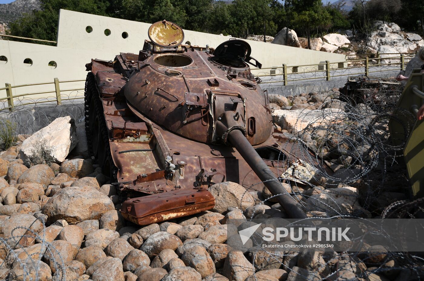 Countries of the world. Lebanon. Hezbollah Resistance Museum in Mleeta