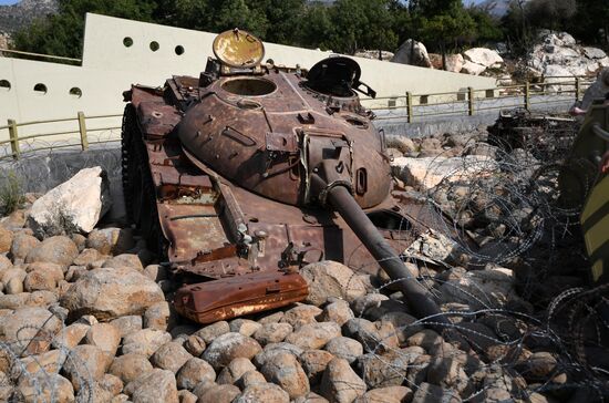 Countries of the world. Lebanon. Hezbollah Resistance Museum in Mleeta