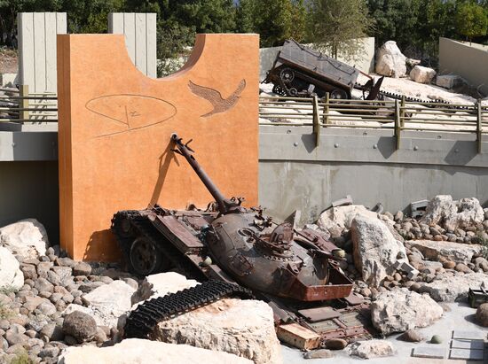 Countries of the world. Lebanon. Hezbollah Resistance Museum in Mleeta