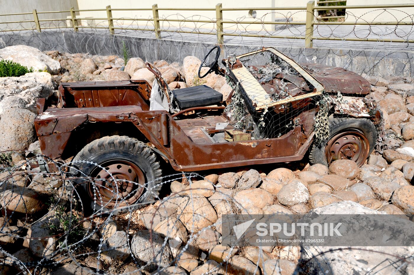 Countries of the world. Lebanon. Hezbollah Resistance Museum in Mleeta