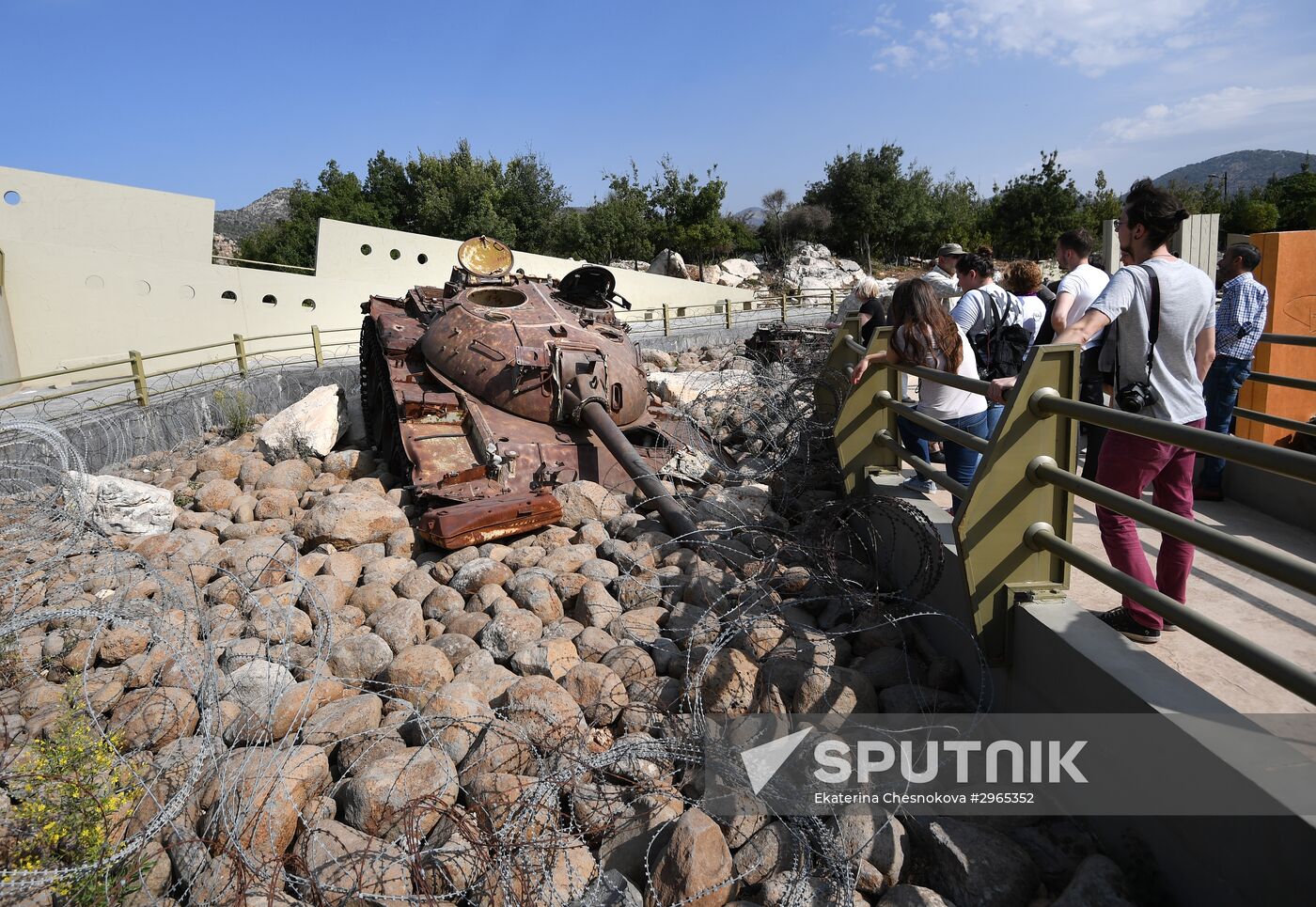 Countries of the world. Lebanon. Hezbollah Resistance Museum in Mleeta