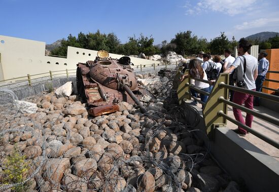 Countries of the world. Lebanon. Hezbollah Resistance Museum in Mleeta