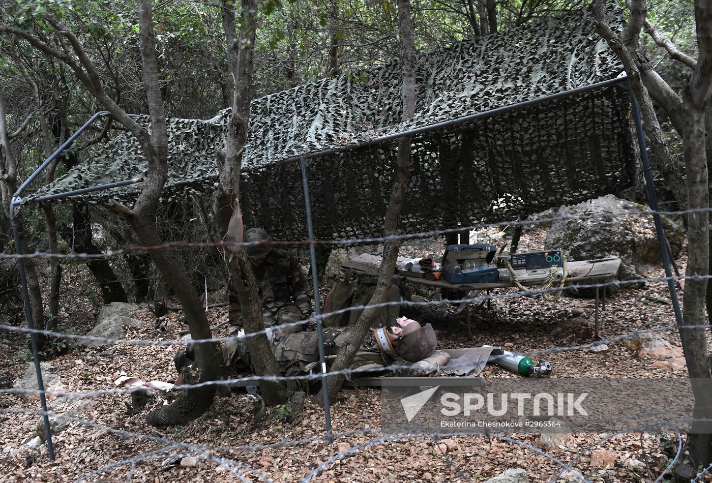 Countries of the world. Lebanon. Hezbollah Resistance Museum in Mleeta
