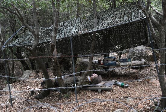 Countries of the world. Lebanon. Hezbollah Resistance Museum in Mleeta