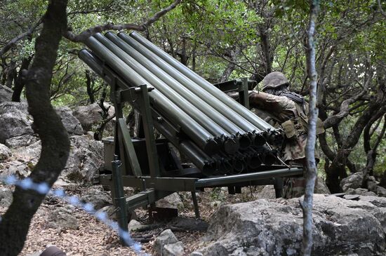 Countries of the world. Lebanon. Hezbollah Resistance Museum in Mleeta