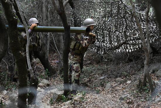 Countries of the world. Lebanon. Hezbollah Resistance Museum in Mleeta