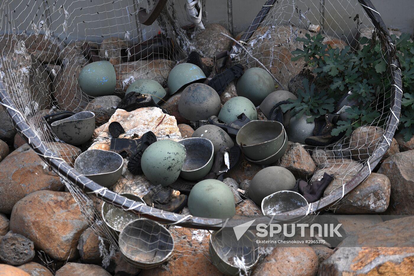 Countries of the world. Lebanon. Hezbollah Resistance Museum in Mleeta