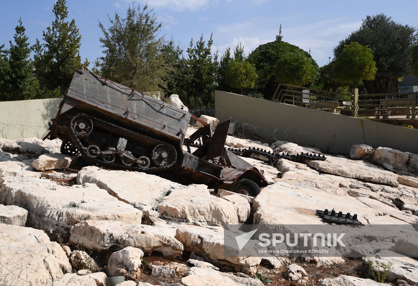 Countries of the world. Lebanon. Hezbollah Resistance Museum in Mleeta