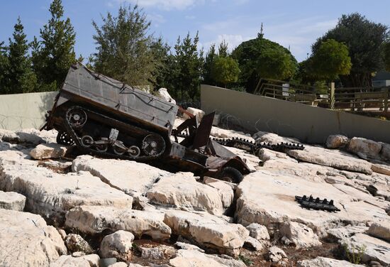 Countries of the world. Lebanon. Hezbollah Resistance Museum in Mleeta