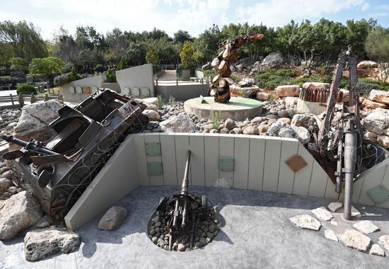 Countries of the world. Lebanon. Hezbollah Resistance Museum in Mleeta