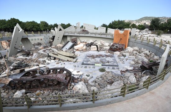 Countries of the world. Lebanon. Hezbollah Resistance Museum in Mleeta