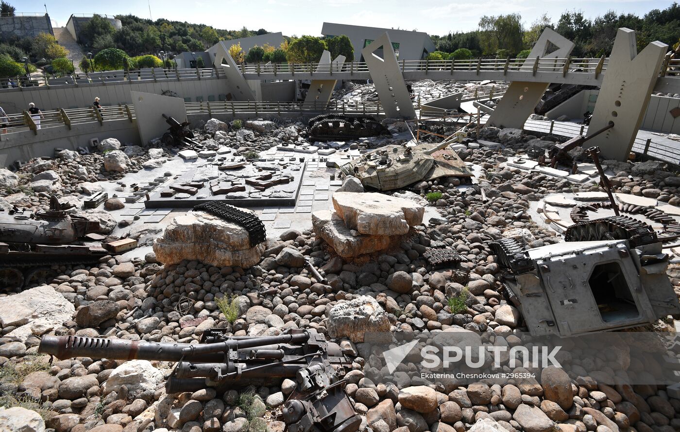 Countries of the world. Lebanon. Hezbollah Resistance Museum in Mleeta